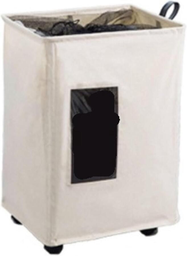 Wasmand Opvouwbaar Opbergtas Vuile Was Kleding Sorteren Lichtgewicht Stevig Materiaal 40 x 33 x 58 cm