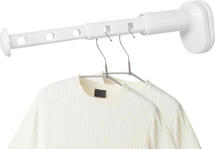 Wasmand Reis Wasstandaard Mini Kleding Drogen Vrij Intrekbaar Design 30 cm Rood