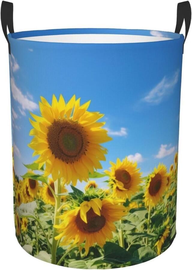 Wasmand Vuile Kleren Mand Opbergen Kleding Met Handvat S Zwart