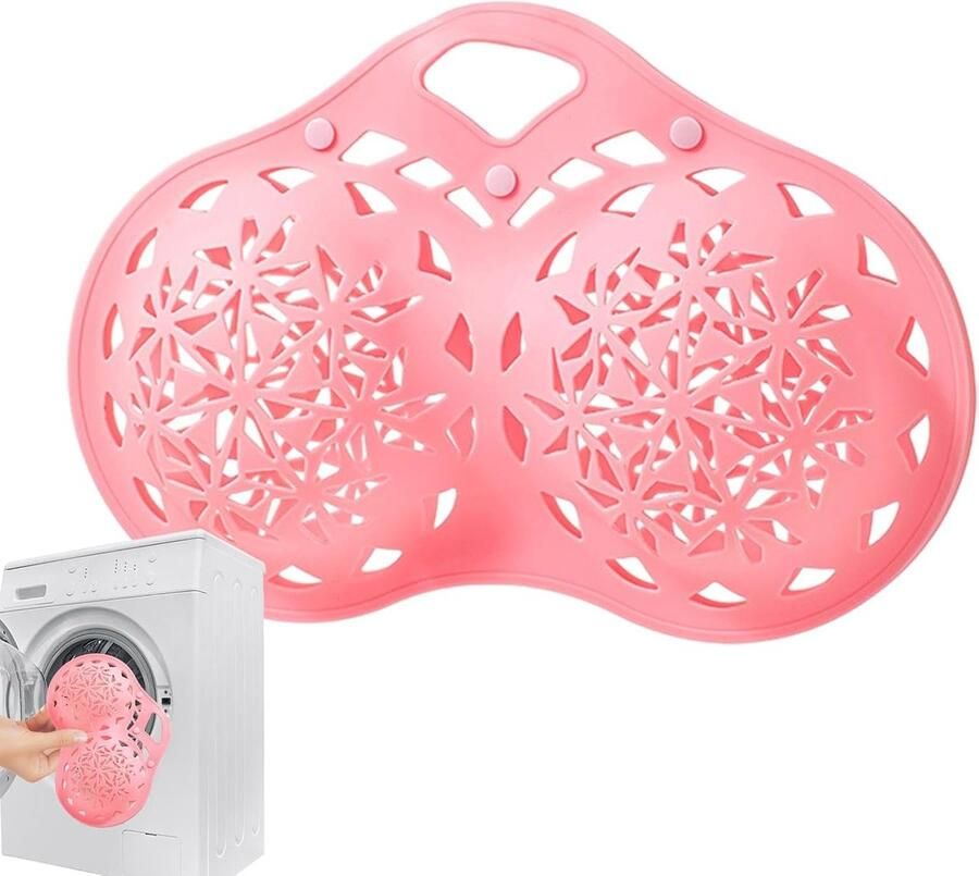Waszak Beha Ondergoed Net Delicaat Wassen Beschermt Structuur 38x25x6 cm Roze