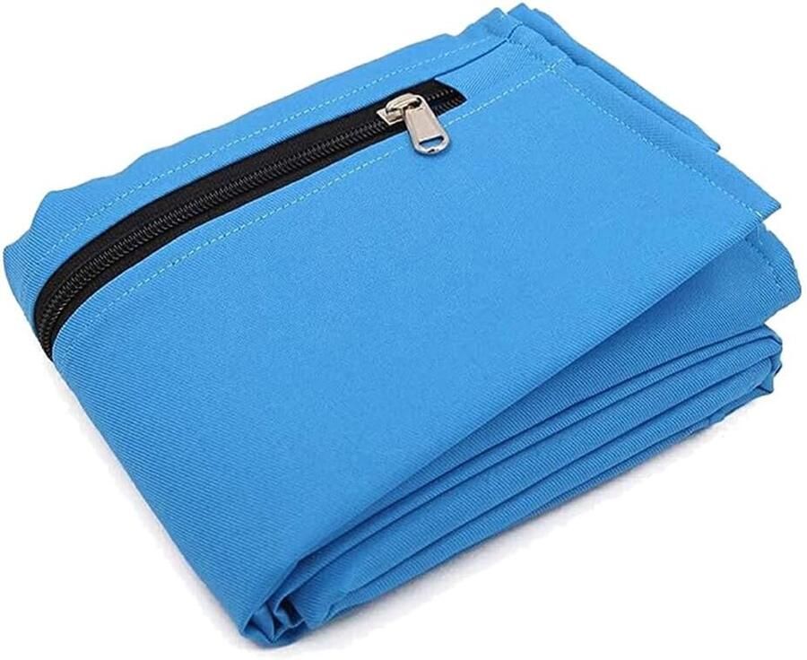 Waszak Kleding beschermer Wasmachine bescherming Duurzaam polyester 65x70cm Cyaan