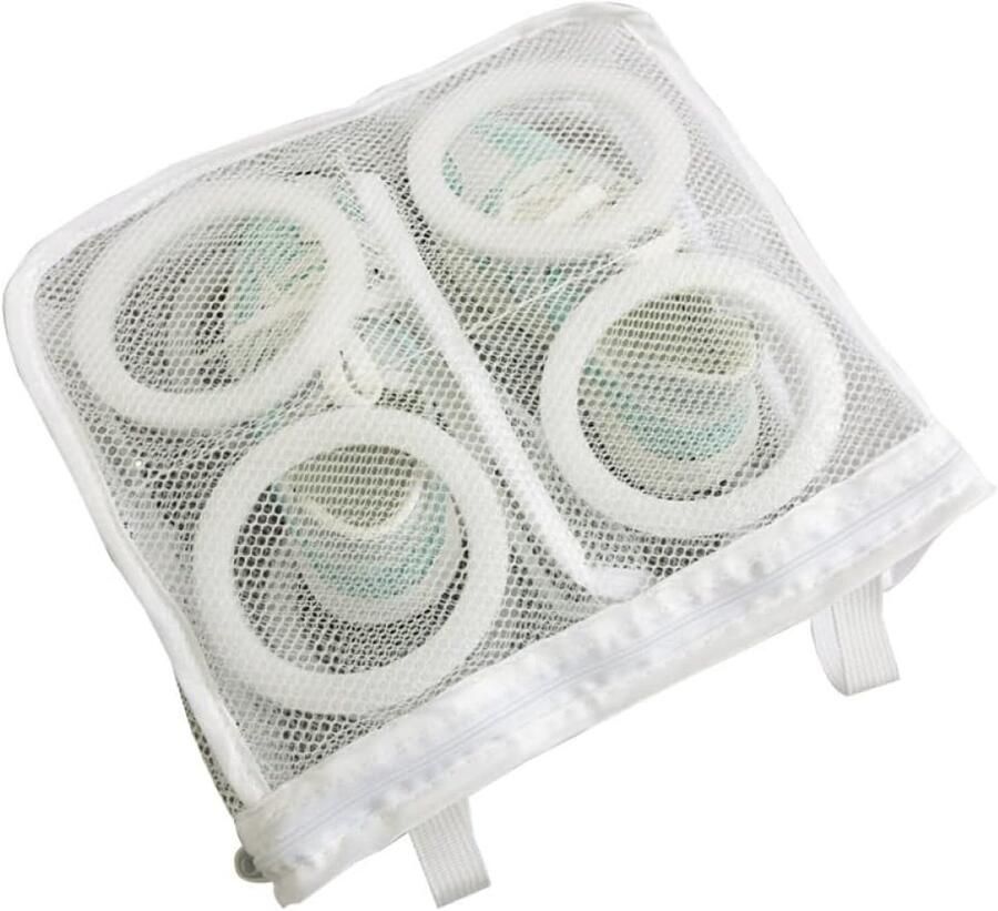 Waszak Lingerie Ondergoed Tas Schoenen Wassen Duurzaam Gaas 1 Stuk Blauw
