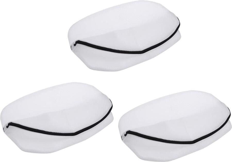 Waszakken Set Lingerie Netten Fijne Was Beschermen Voorkomt Krassen 3 Stuks Wit