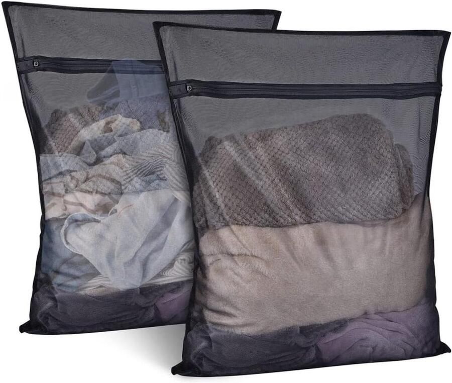 Waszakken voor de Wasmachine Set van 3 Fijne Mesh Met Ritssluiting