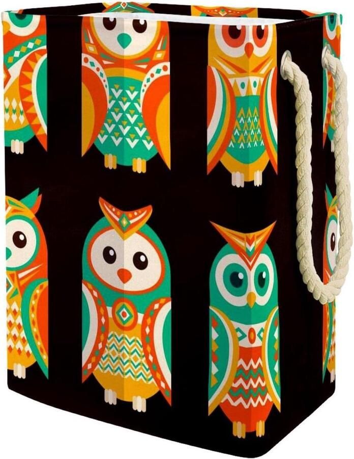 Waterdichte Wasserij Mand Vuile Kleding Mand Kleding Opbergen Verdikte Bodem 49x30x40.5 cm Meerkleurig