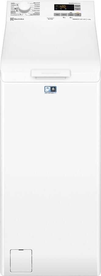 Electrolux EW6T5612BB PerfectCare 600 Franse Display Wasmachine bovenlader Energielabel B 1200 toeren 6 kg