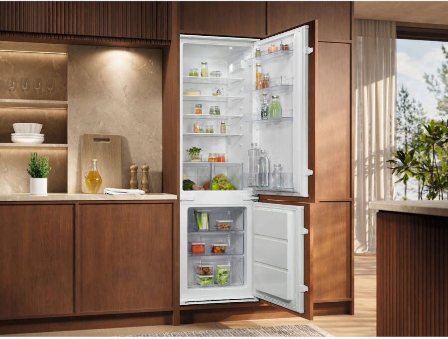 Electrolux LNS5LE18S Koel-vriescombinatie Inbouw 271 liter ColdSense LowFrost