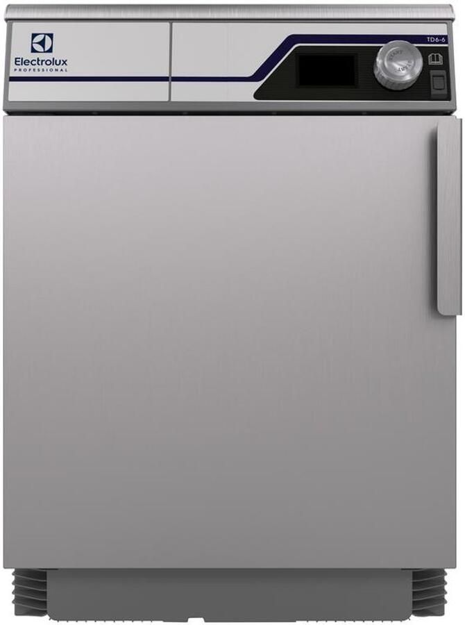 Electrolux Professional TD6-6 Condenser 400V 9872130002 wasdroger Vrijstaand Voorbelading Roestvrijstaal