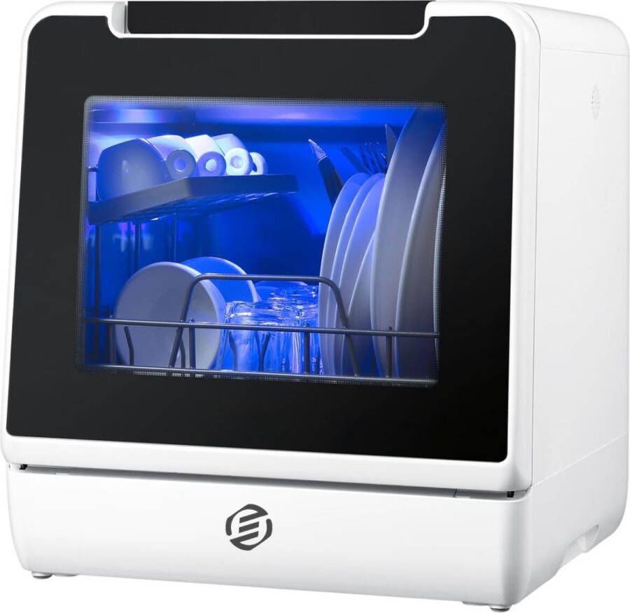 Equivera Camping Vaatwasser Mini Vaatwasser Kleine Vaatwasser Smalle Vaatwasser Mini Afwasmachine Portable Vaatwasser Draagbare Vaatwasser Tafelvaatwasser