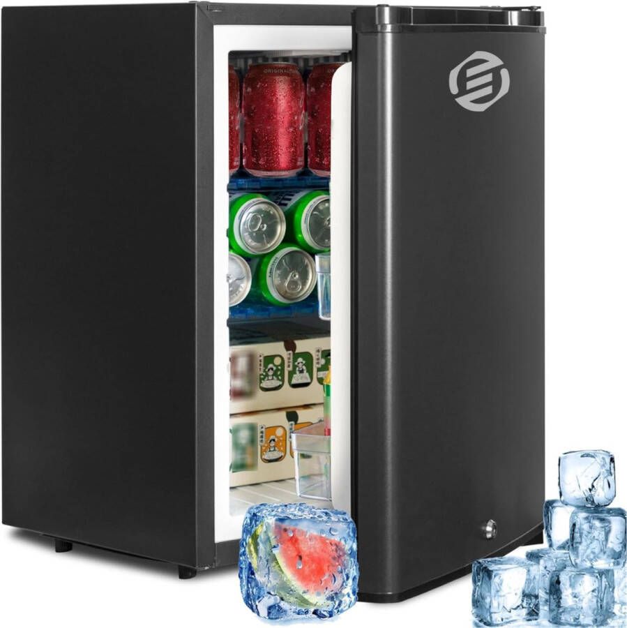 Equivera Mini Fridge for Drinks Kleine Koelkast Mini Koelkasten Minibar Mini Fridge Mini Koelkast Mini Koelkastje Must have voor in Huis!