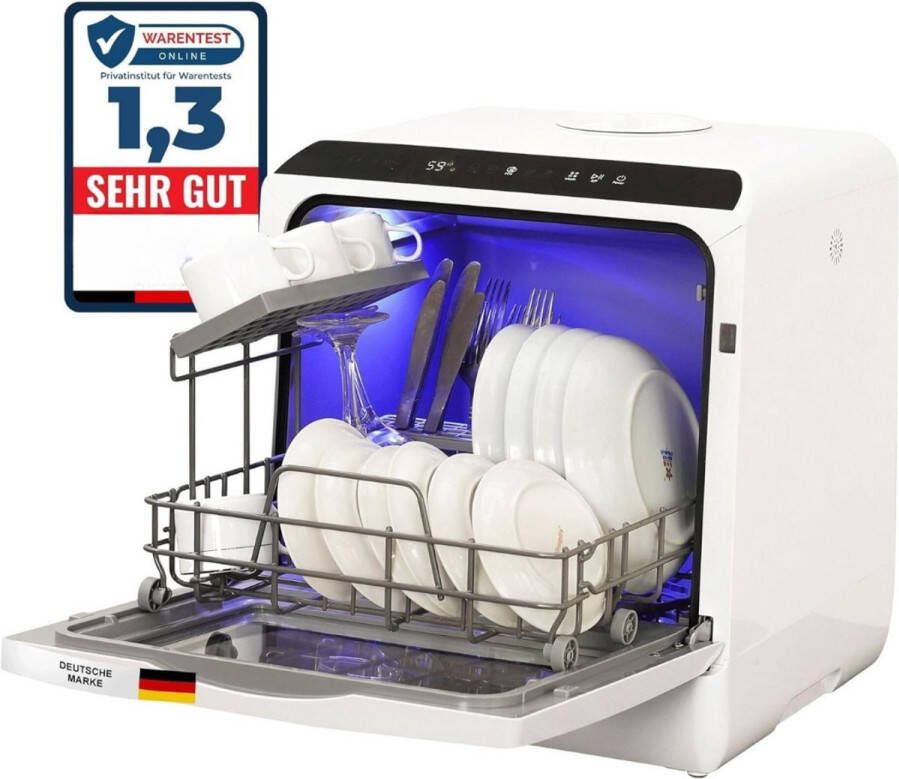 Mini Vaatwasser Vrijstaande vaatwasser Campingvaatwasser Afwas Afwasmachine Vaatwasser Handig Makkelijk voor op de camping of thuis