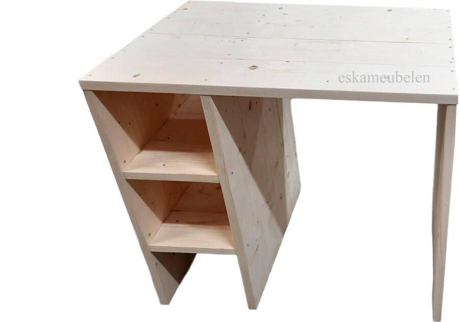 èSKa Meubelen Wasmachine ombouw nieuw steigerhout enkelvoudig met plankjes