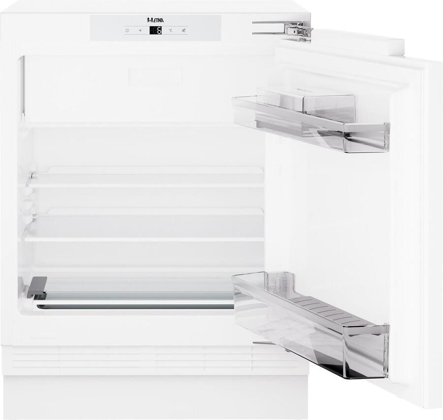 ETNA KVO682 Onderbouw koelkast met vriesvak 82 cm Elektronische Thermostaat Energieklasse E LED display Supercool FastFreeze Transparante Groentebak - Foto 2