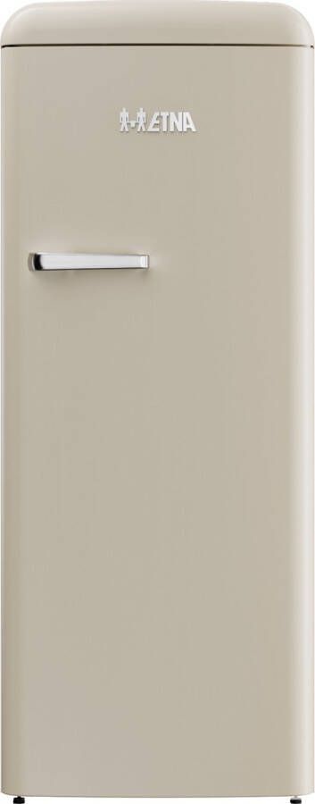 ETNA KVV7154BEI Retro koelkast met vriesvak Beige 154 cm