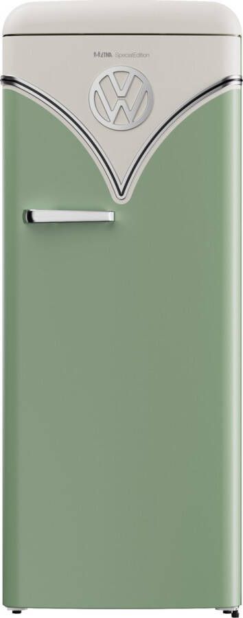 ETNA RBT1154GRO Retro koelkast met vriesvak SpecialEdition Groen 154 cm