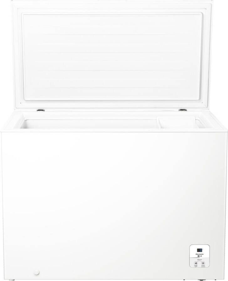 Everglades EVFR5203 Vrieskist 297 Liter E Klasse Digitaal Koelfunctie Wit 5 jaar Garantie