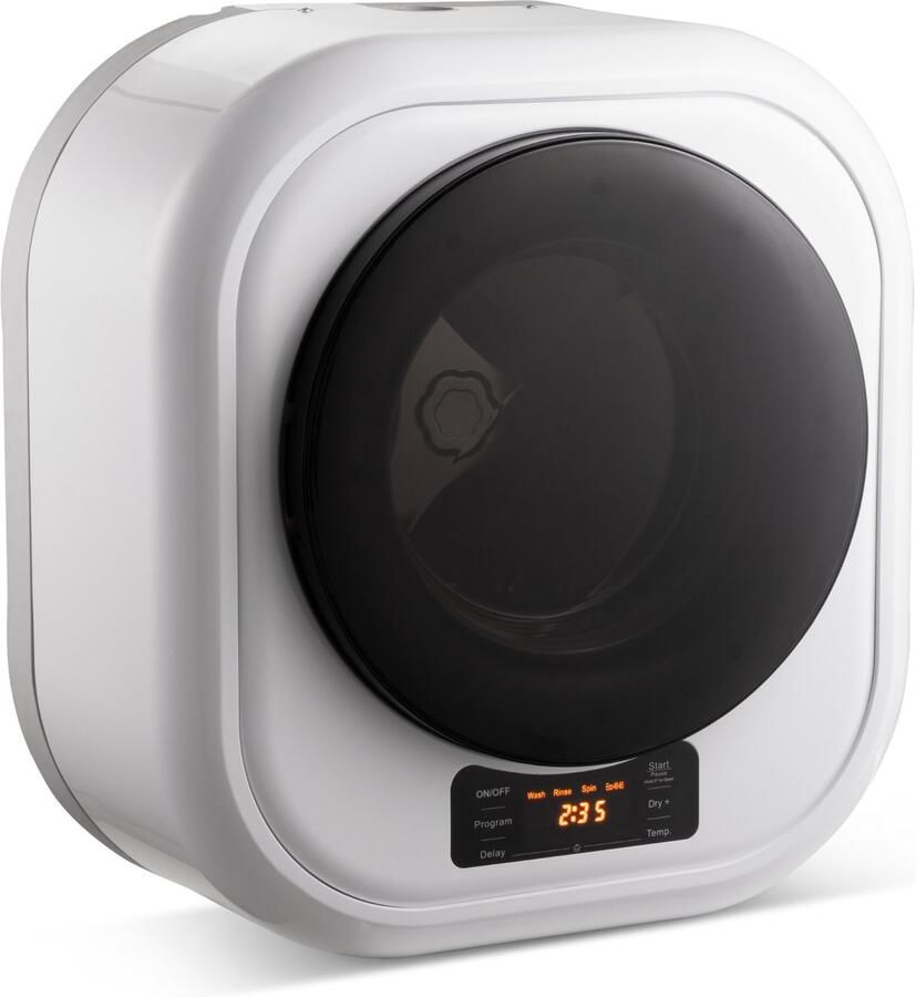 Evolar Mini Wasmachine met Droger Wit