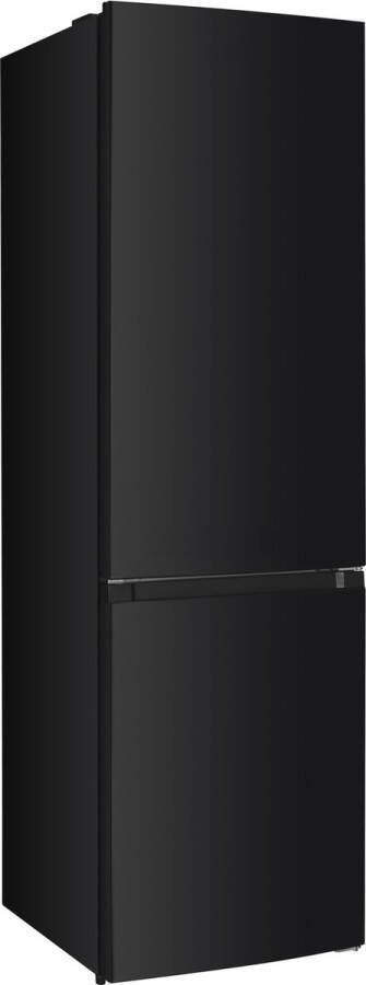 Exquisit CDJ255-NF-040EB Koel-vriescombinatie 5 Jaar garantie No-Frost 253 Liter Zwart