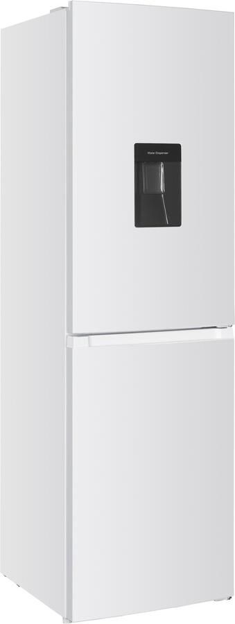 Exquisit KGC245-80-NF-W-040DW Koel-vriescombinatie Waterdispenser 5 Jaar Garantie 245 Liter No-Frost D label- Wit