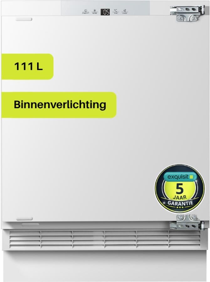 Exquisit Inbouw Koelvriescombi UKS1304FE | Tafelmodel koelkasten | Keuken&Koken Koelkasten | 4016572410280 - Foto 2