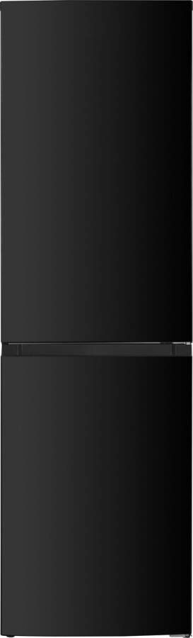 Exquisit KGC250-80-NF-040DB Koel-vriescombinatie 5 Jaar Garantie 247 Liter No-Frost Energielabel D Zwart