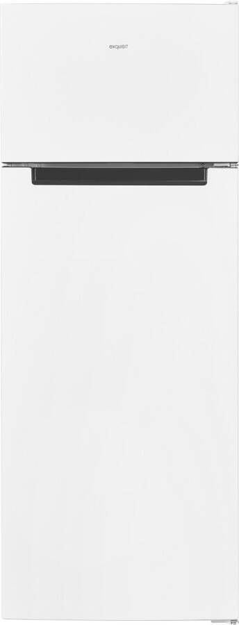 Exquisit KGC270-45-040EW Koel-vriescombinatie 4* Vriesgedeelte 5 Jaar Garantie 206 Liter 40dB Wit