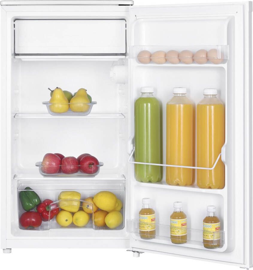 Exquisit KS116-0-041EW Tafelmodel koelkast 5 Jaar Garantie 90 Liter Met vriesvak Wit