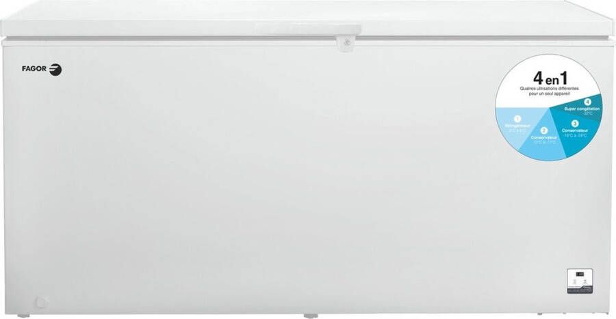 Fagor diepvrieskist 188cm 700l FCC700EE - Foto 2