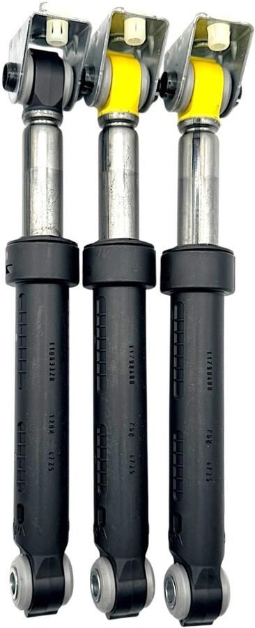 Fixem schokbrekers wasmachine set 3 stuks geschikt voor Miele 09850885 schokdemper 120N 75N trillingsdemper wasmachine