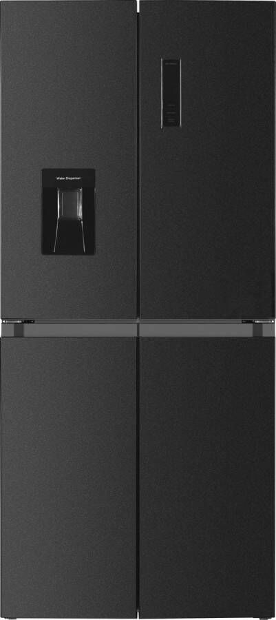 Frilec BONNMD460-WS-150-040CDI Amerikaanse Koelkast 4 deuren 5 Jaar Garantie Waterdispenser C Label 419 Liter