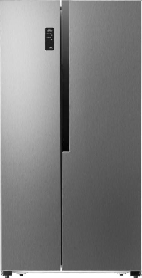 Frilec BONNSBS-525-010CINOX Amerikaanse koelkast 5 Jaar garantie C label No Frost Digitaal Display - Foto 1