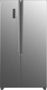 Frilec BONNSBS-636-040EI Amerikaanse koelkast Met Display No Frost 521 Liter 42dB Zilver Inox