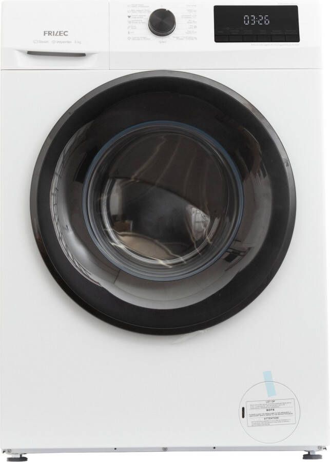 Frilec KOBLENZ8114WA-010 Wasmachine Energielabel A 5 Jaar garantie 1400 toeren Met startuitstel 15 Wasprogramma's