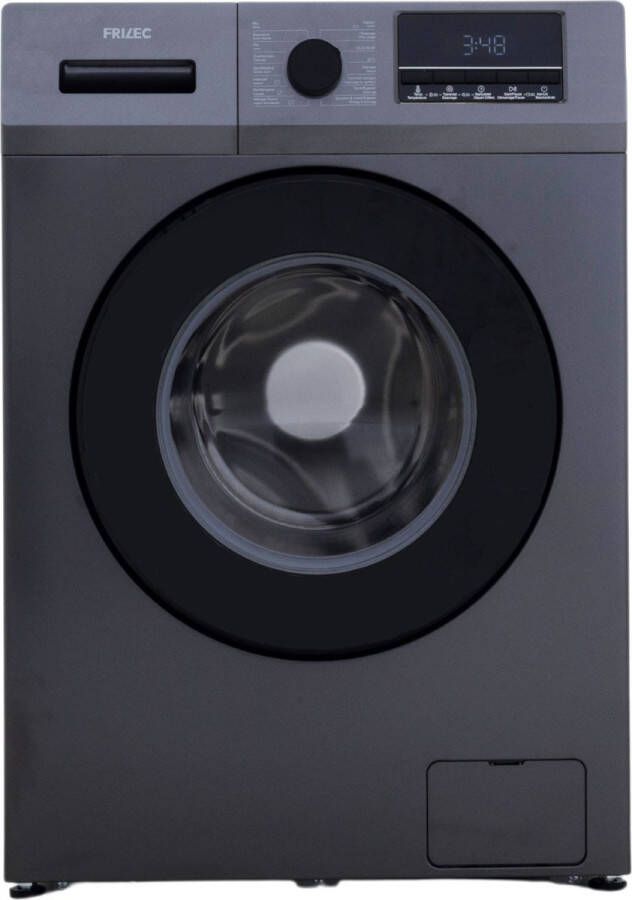 Frilec KOBLENZ9314WA-341B Wasmachine 5 Jaar Garantie 9 Kilo Stoomfunctie Energielabel A 1400 toeren Zwart - Foto 2