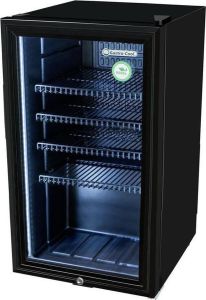 Gastro-Cool KW90 Midi koelkast met glazen deur 88 Liter