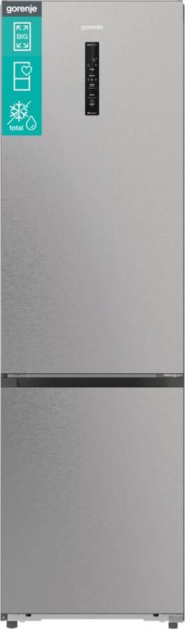 Gorenje NRB620C61X4WFE Koel-vriescombinatie No Frost 60 40 Verdeling RVS