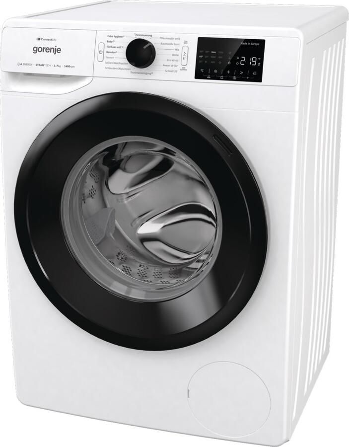 Gorenje WPNEI74A1TS wasmachine Bovenbelading 7 kg 1400 RPM Zwart Wit
