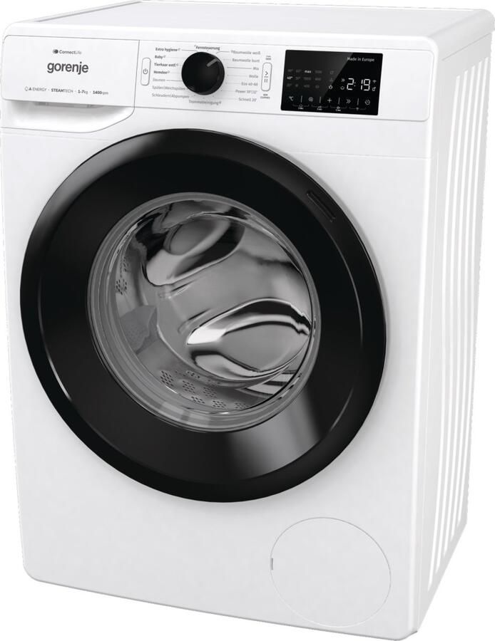 Gorenje WPNEI74SA1TS wasmachine Voorbelading 7 kg 1400 RPM Wit