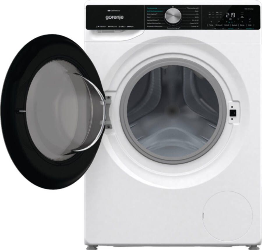 Gorenje WNS14AAT3 DE wasmachine Voorbelading 10 kg 1400 RPM Wit Zwart