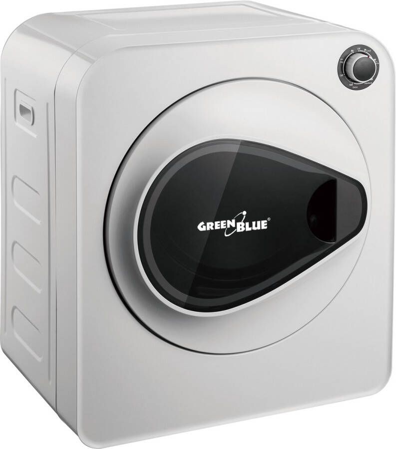 GreenBlue Elektrische wasdroger 3kg lading condensdroger GB405 5 Programma`s 830 W
