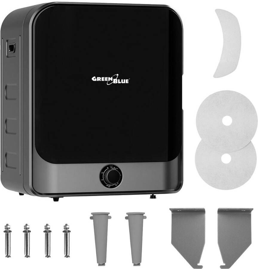 GreenBlue GB415 GR Elektrische wasdroger tot 3 kg 5 droomprogramma Grijs