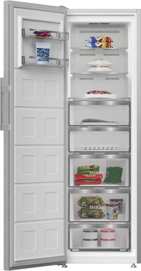 Grundig gfpn66820x vrieskast no-frost rvs 5 jaar garantie