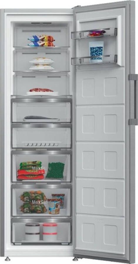 Grundig gfpn66820x vrieskast no-frost rvs 5 jaar garantie - Foto 2