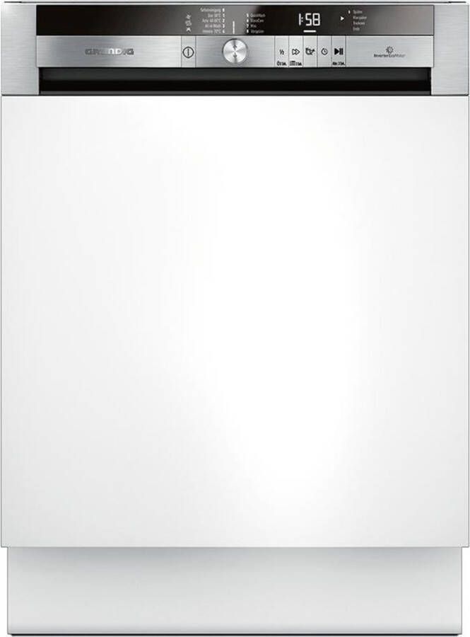 Grundig GNI 41835 X vaatwasser Semi-ingebouwd 14 couverts D