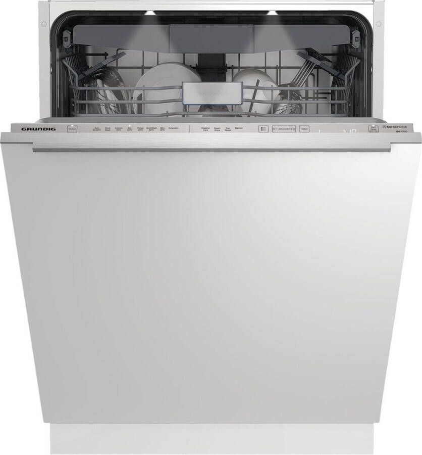 Grundig GNVP4610C inbouw vaatwasser Label A 16 couverts