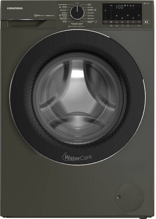 Grundig GR5500 GW7P5941089M wasmachine Voorbelading 9 kg 1400 RPM Grijs