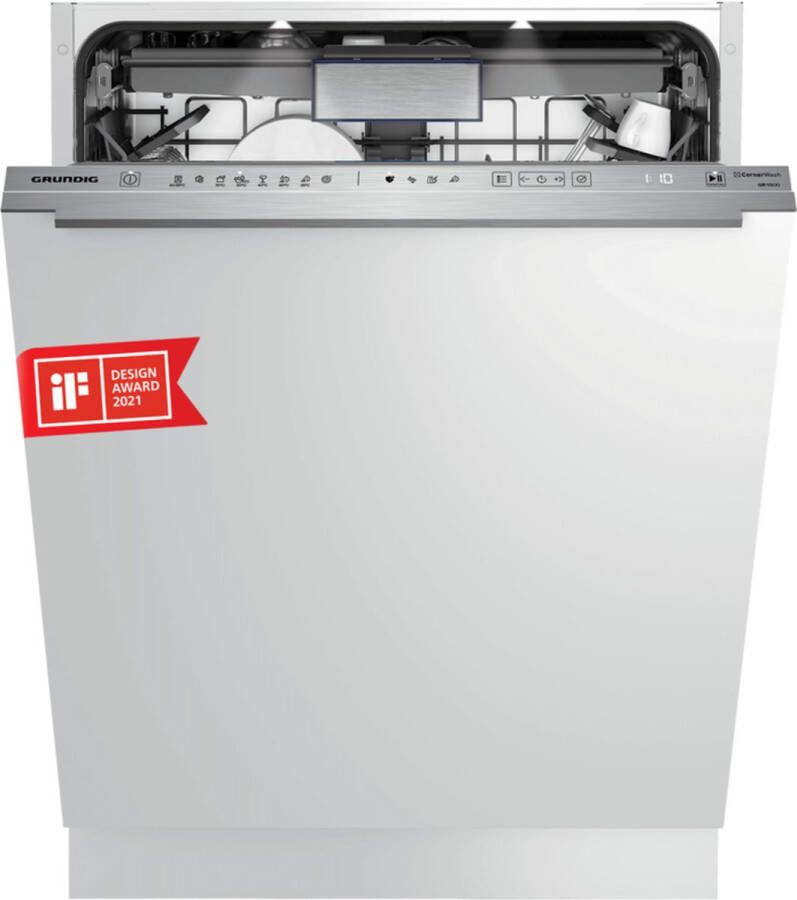 Grundig Vaatwasser Model GNVP3630B Inbouw 16 couverts C HygieneCare