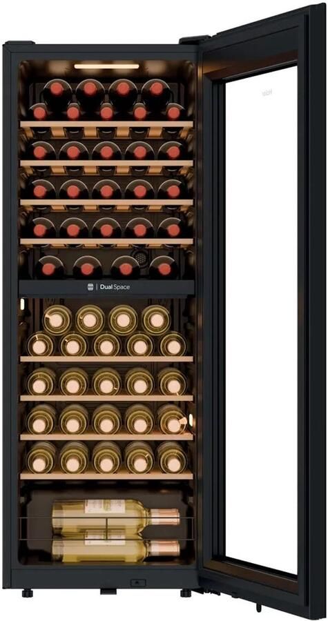 Haier Wijnkoelkast HWS56GDG 2 zones
