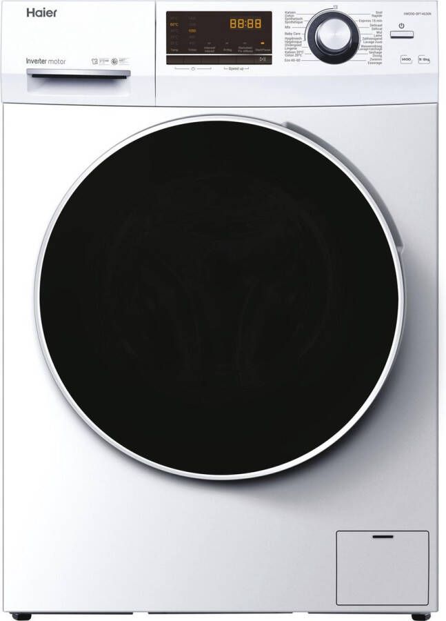 Haier HWD90-BP14636N was-droogcombinatie