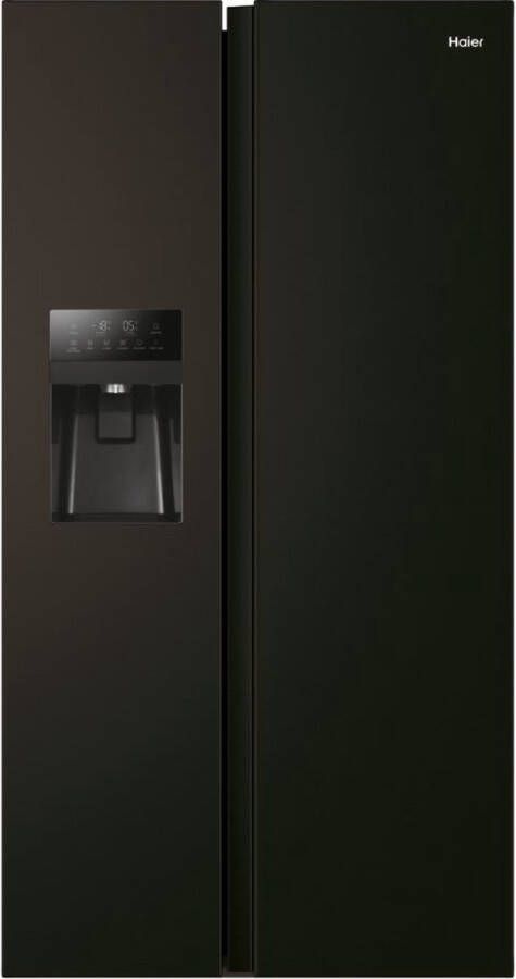 Haier SBS 90 Serie 5 HSR5918DIPB amerikaanse koelkast Vrijstaand 511 l D Zwart - Thumbnail 1